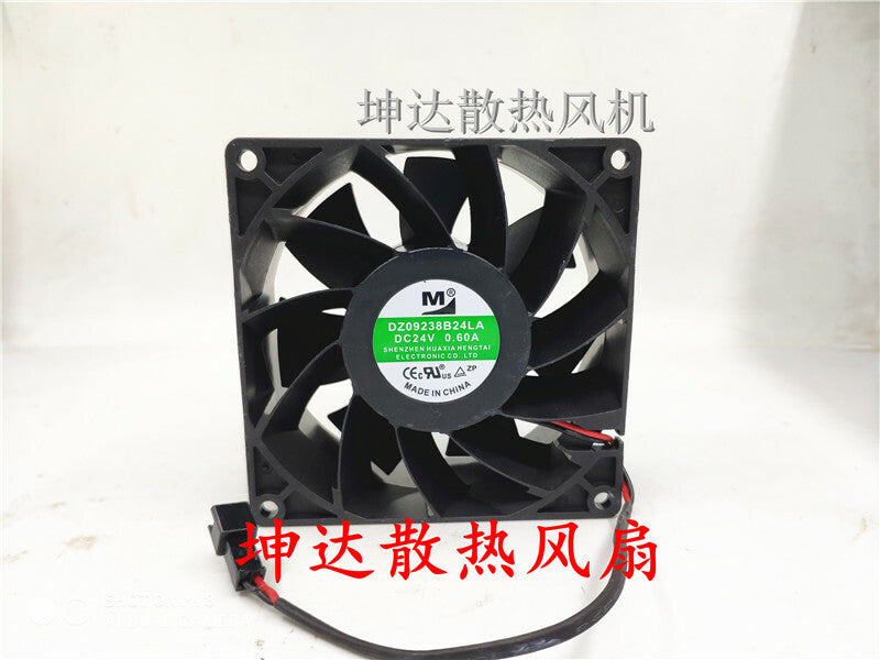 M DZ09238B24LA DC24V 0.60A 2-wire cooling fan