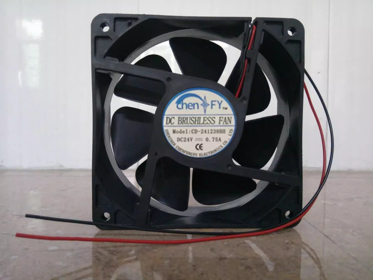 1PCS CD-241238BH 12038 DC24V 0.75A 12CM Ball bearing silent cooling fan
