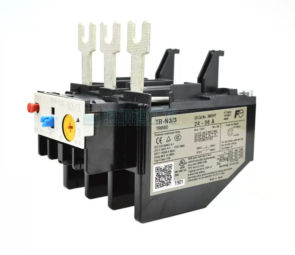 Fuji TR-N5/3 TRN53 Thermal Overload Relay Free Ship