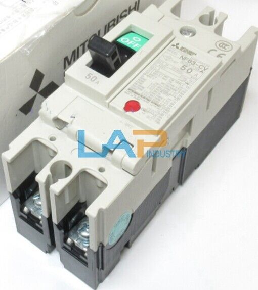 Mitsubishi NF63-CV Molded Case Circuit Breaker 2P 50A - 1PCS - MITSUBISHI