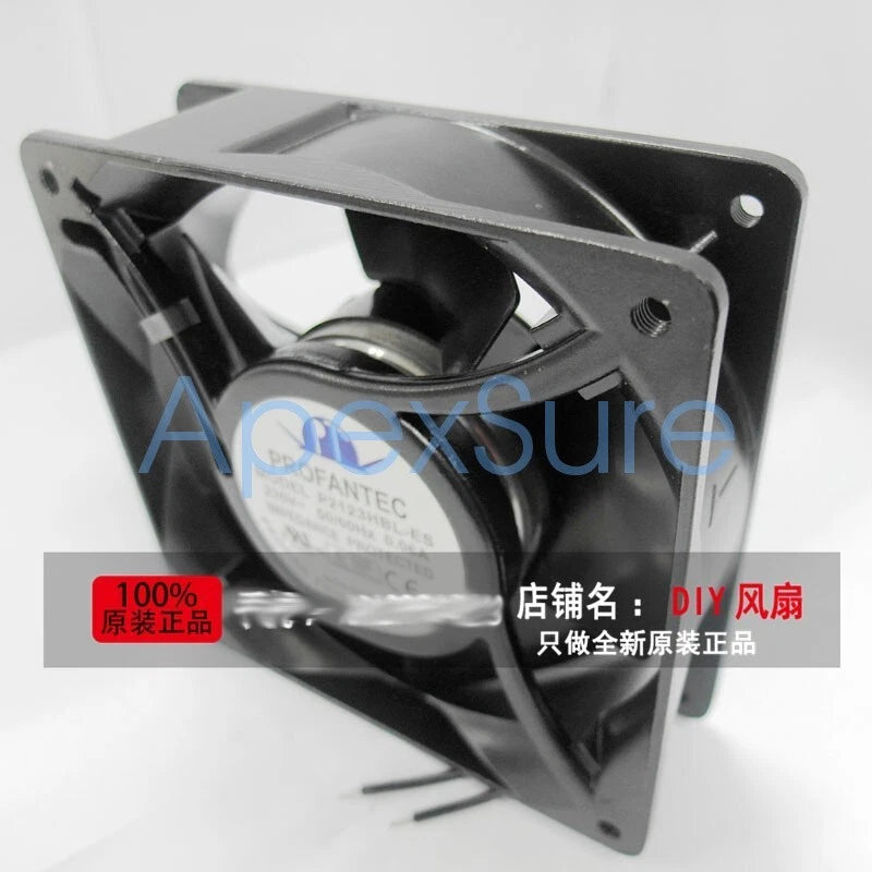 PROFANTEC P2123HBL-ES 230V 12038 12CM all-metal fan cooling fan