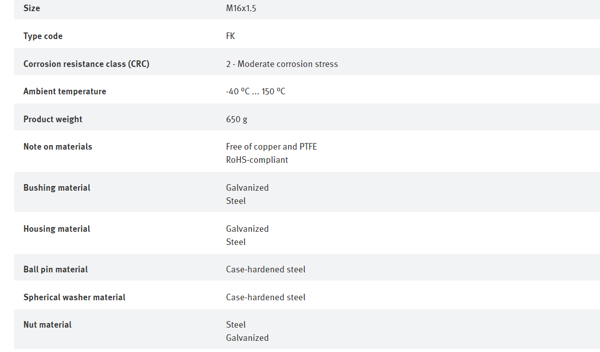 FESTO FK-M16X1,5 6142 Self-Aligned Quick Coupling - FESTO