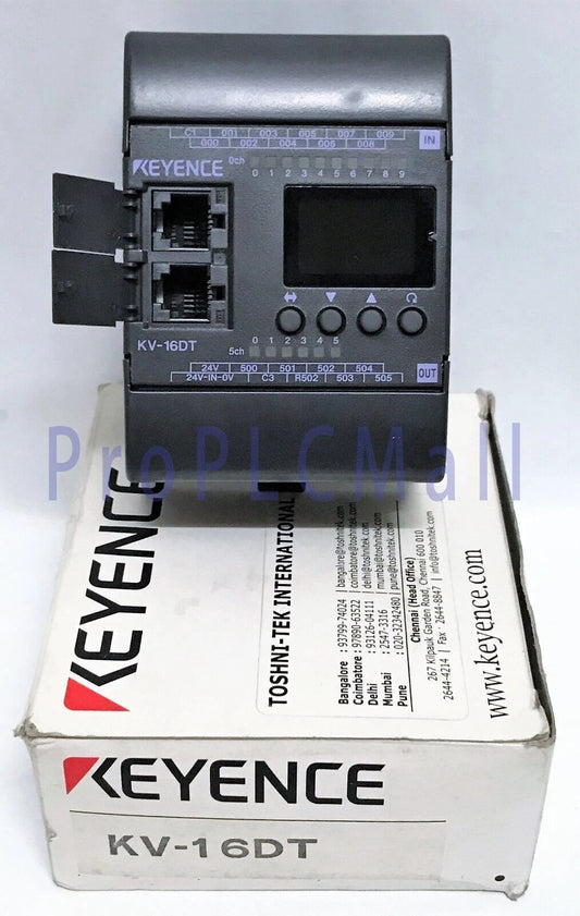 1PC~KEYENCE KV-16DT PLC Programmable Controller ~