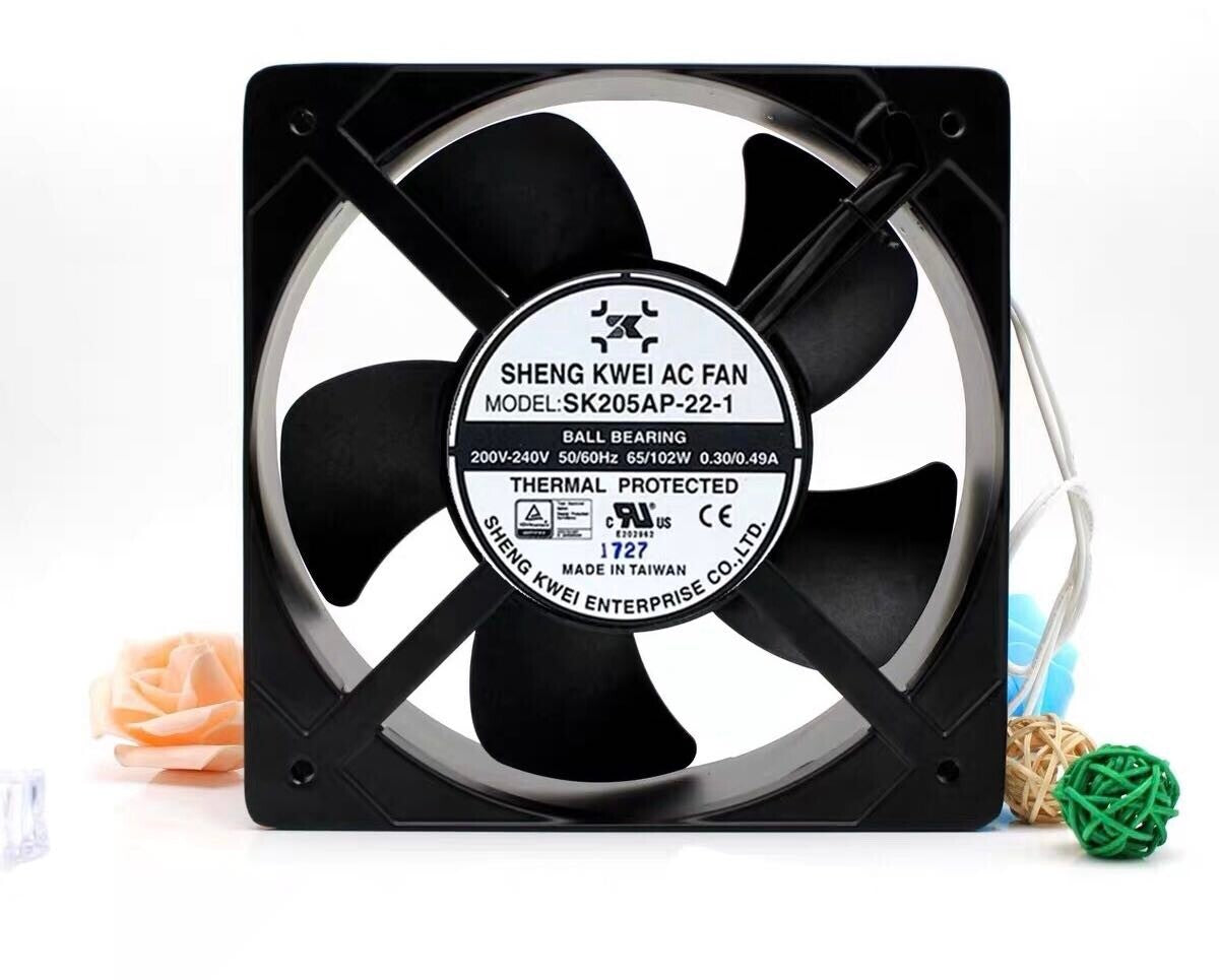 new 1 pcs SHENG KWEI Fan SK205AP-22-1 AC220V 20572 20.5CM Cooling fan Metal fan