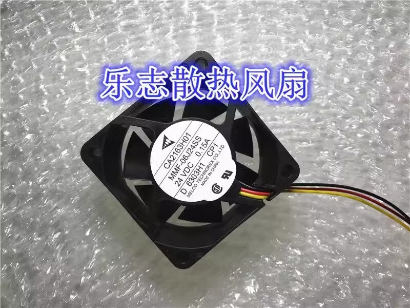Mitsubishi CA2163H01 MMF-06J24SS-CP1 6025 24V 0.15A 3-Wire Inverter Cooling Fan