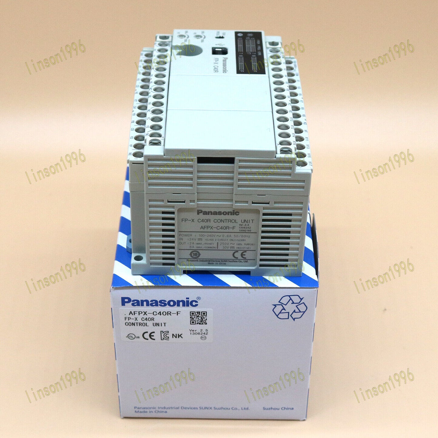 New One for Panasonic AFPX-C40R-F PLC 1 Year - PANASONIC