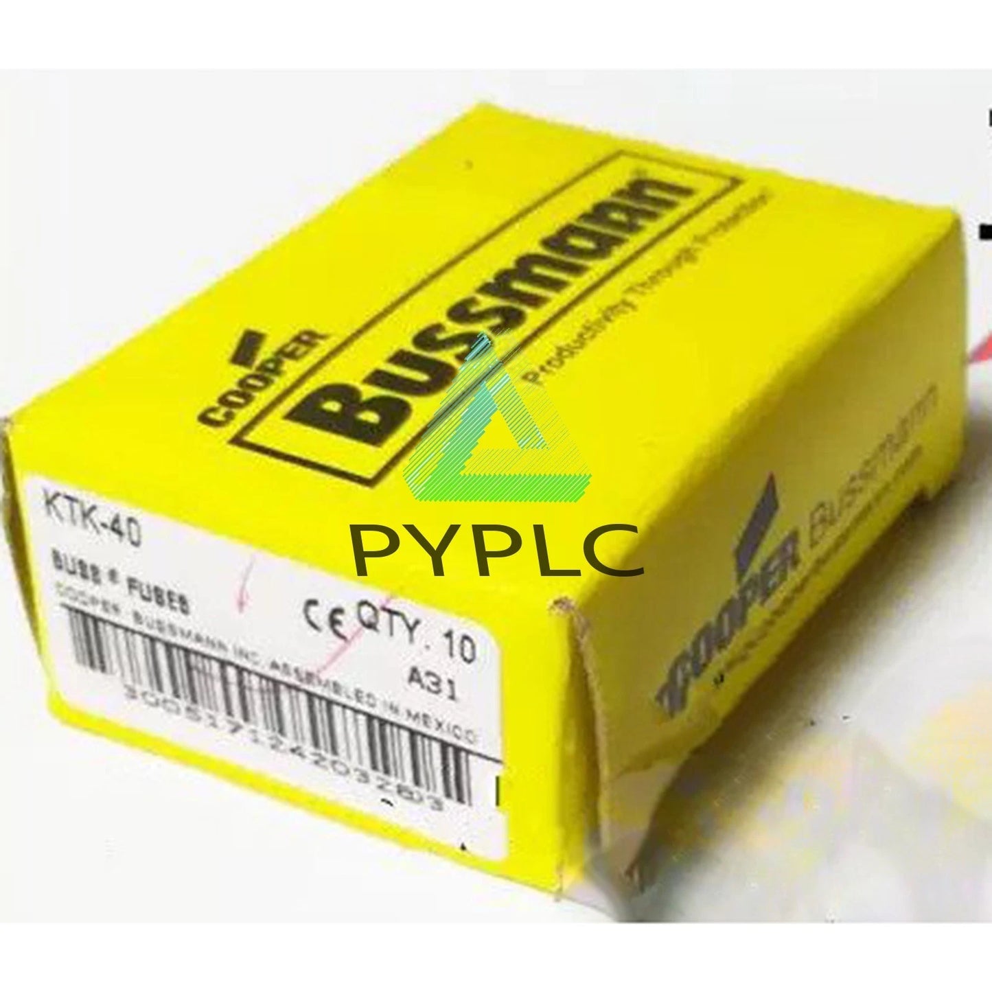 10pc Bussmann KTK-40 KTK 40A 600Vac Fast-Acting Fuse Free ship