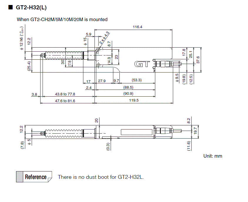 KEYENCE GT2-H32 Sensor - KEYENCE