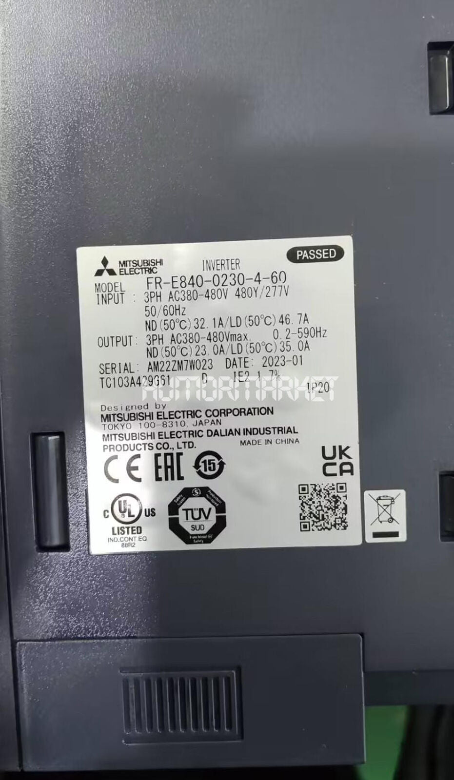 new ONE MITSUBISHI Inverter FR-E840-0230-4-60 11KW - MITSUBISHI