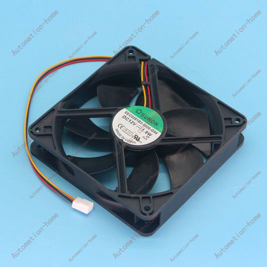 12v 1.9w 12cm 3-wire cooling fan by SUNON EEC0251B3-0000-G99 - SUNON