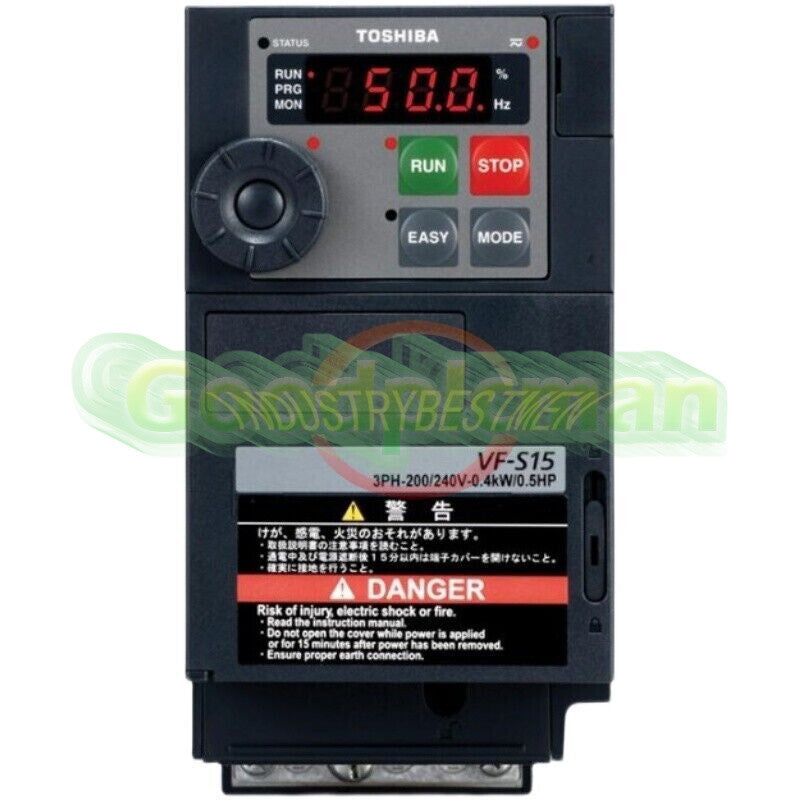1PCS Toshiba Inverter VFS15-4004PL1-CH Three-phase 400V/0.4KW