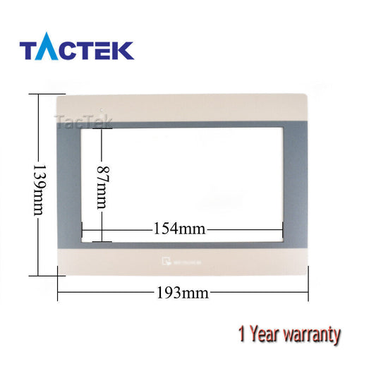 1SET for MMI7070-PE MMI7070PE Panel Glass Digitizer + Overlay Touch Screen