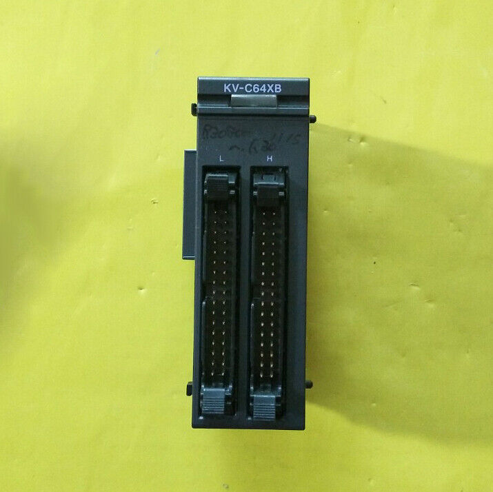 used ONE KEYENCE KV-C64XB programmable controller module - ONE KEYENCE