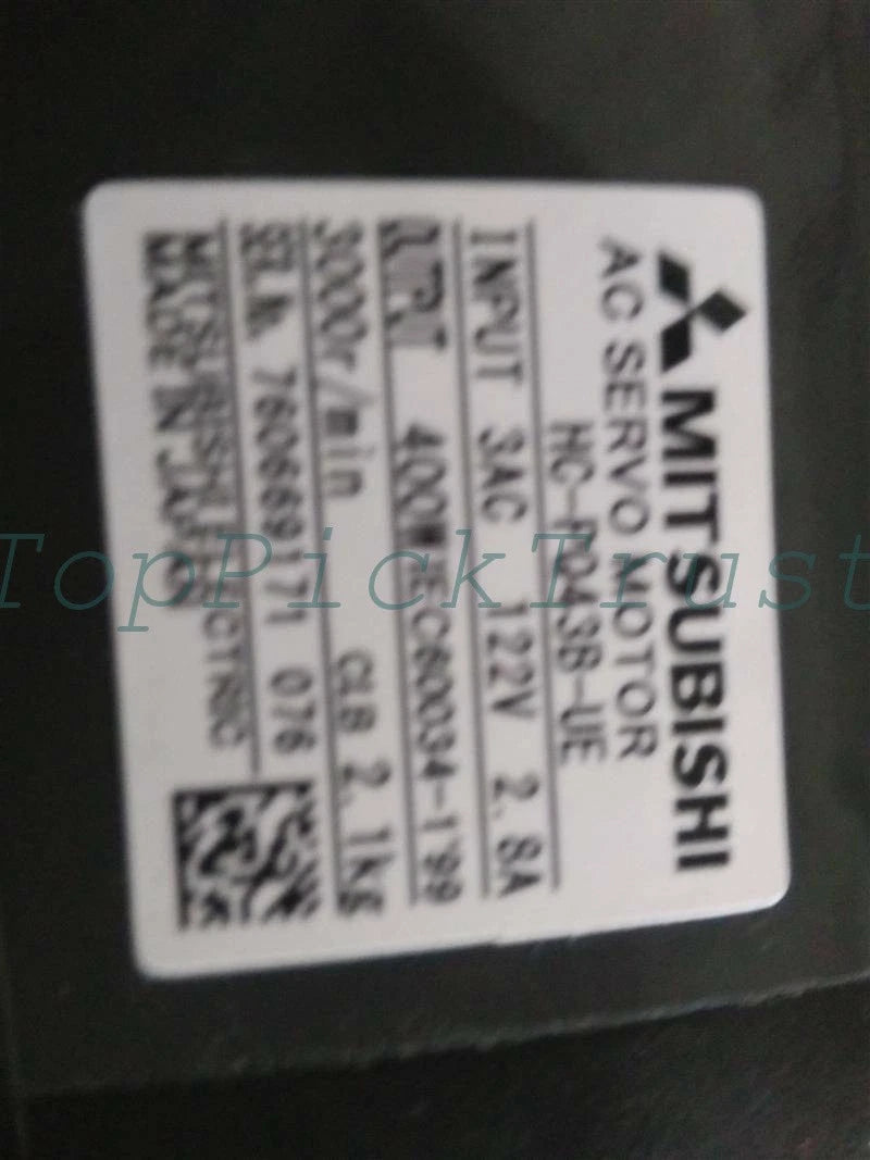 1PCS Mitsubishi HC-PQ43B-UE Servo Motor