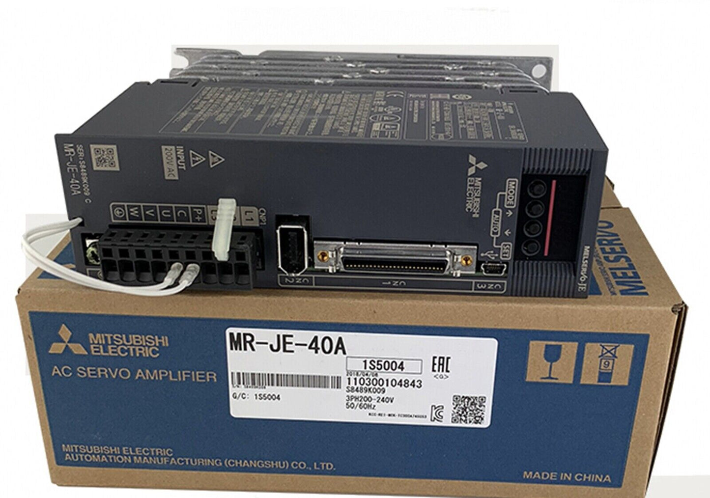 MITSUBISHI MR-JE-40A Servo Drive - MITSUBISHI