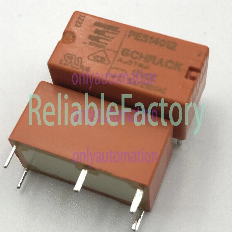 10Pcs TYCO PE514012 12VDC Power Relay 5A 250VAC 5Pin ~