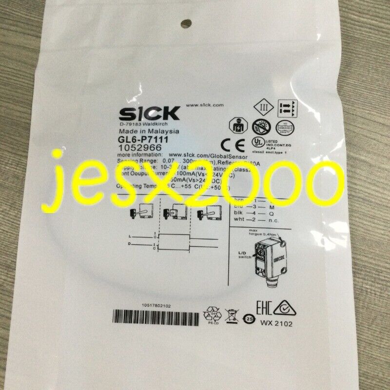New 1PC GL6-P7111 Sensor - SENSORTECHNOLOGIES