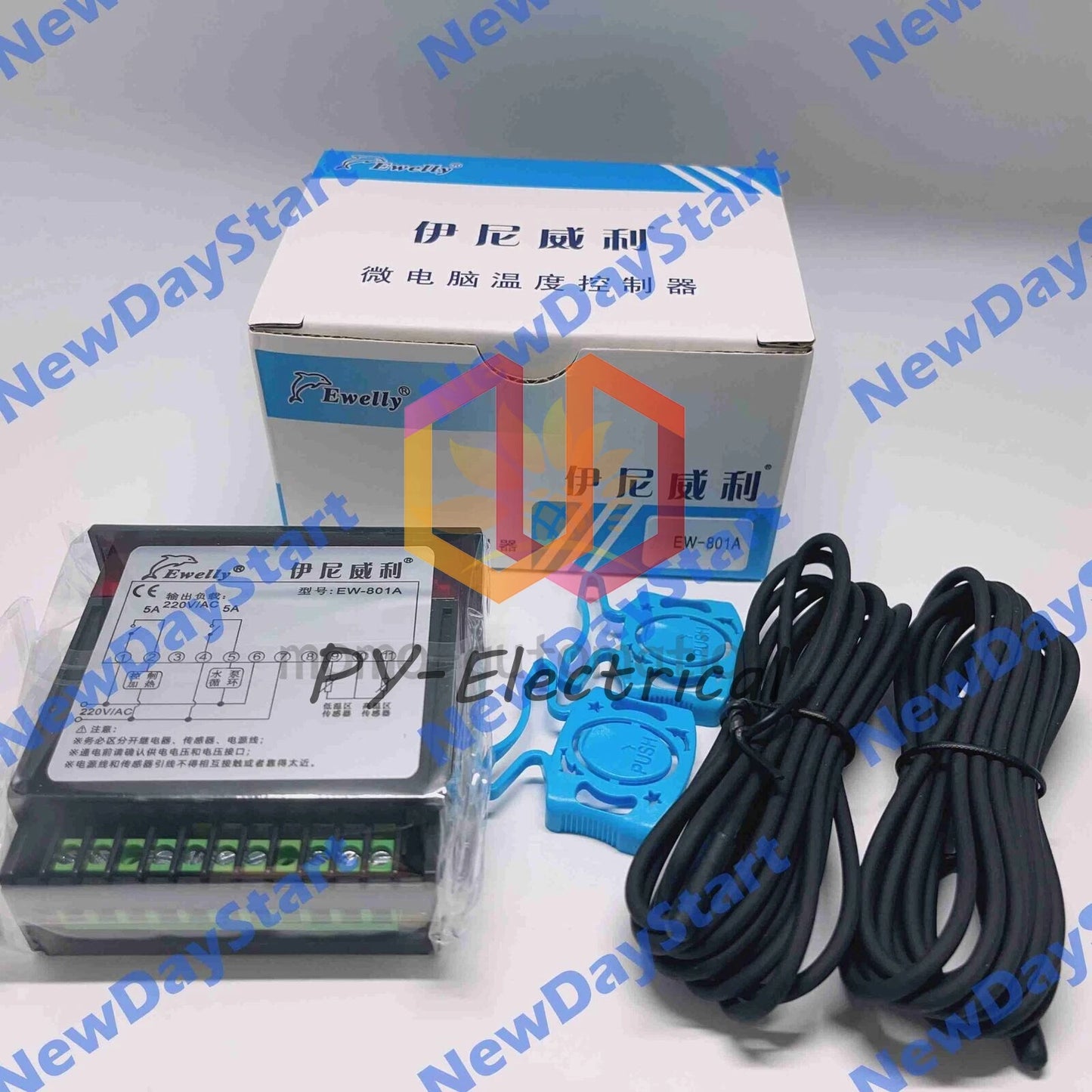 1PCS EW-801AH 220V Digital Solar water heater temperature controller
