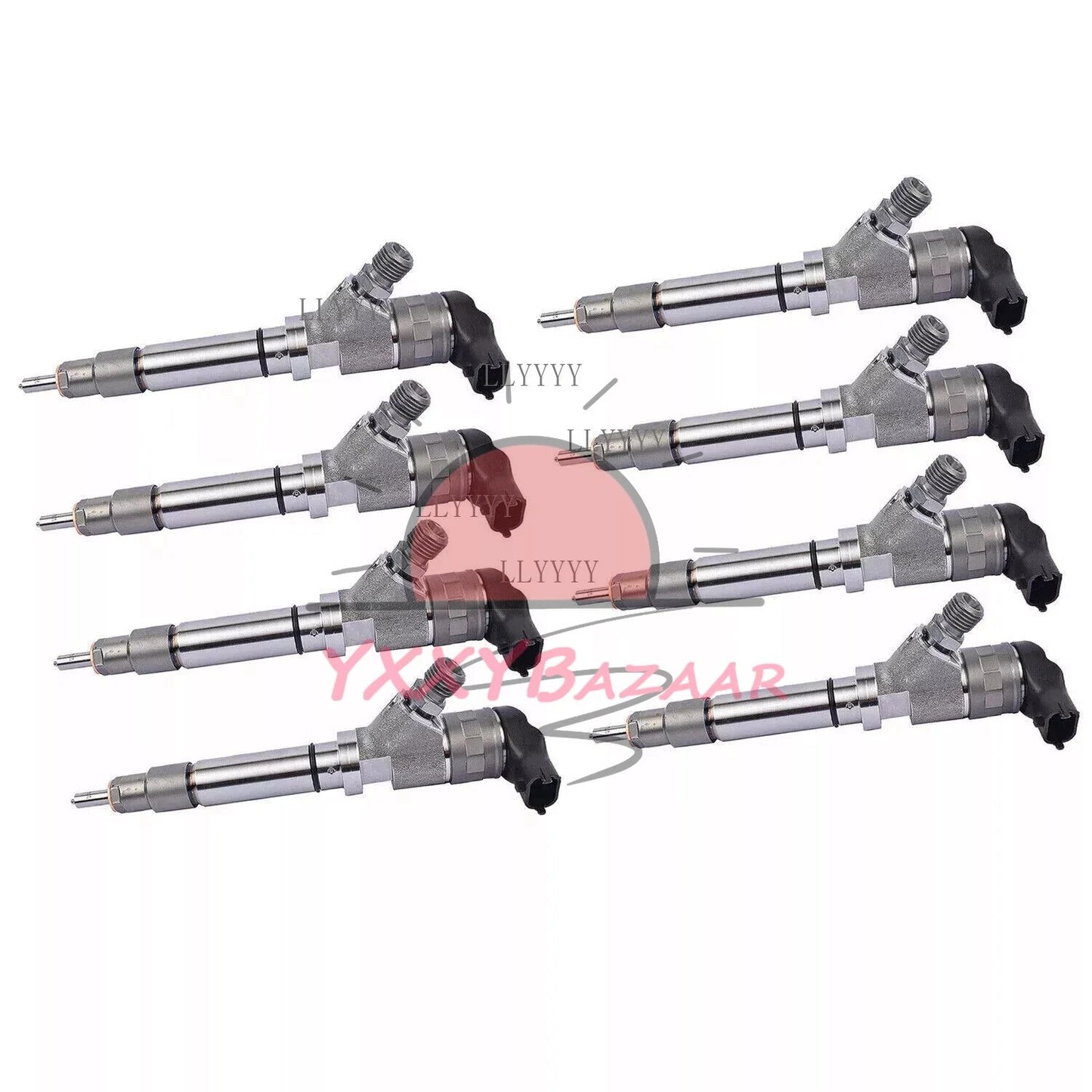 8X 0445120042 Fuel Injectors For 06-07 GMC Chevy Duramax 6.6L LBZ Hummer BOSCH