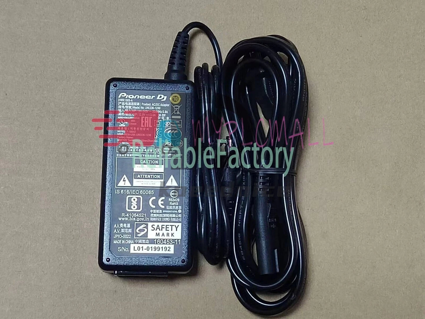 1PC for DDJ-SR2 XDJ-RR DJ Controller Power Supply Charger 12V AC Adapter