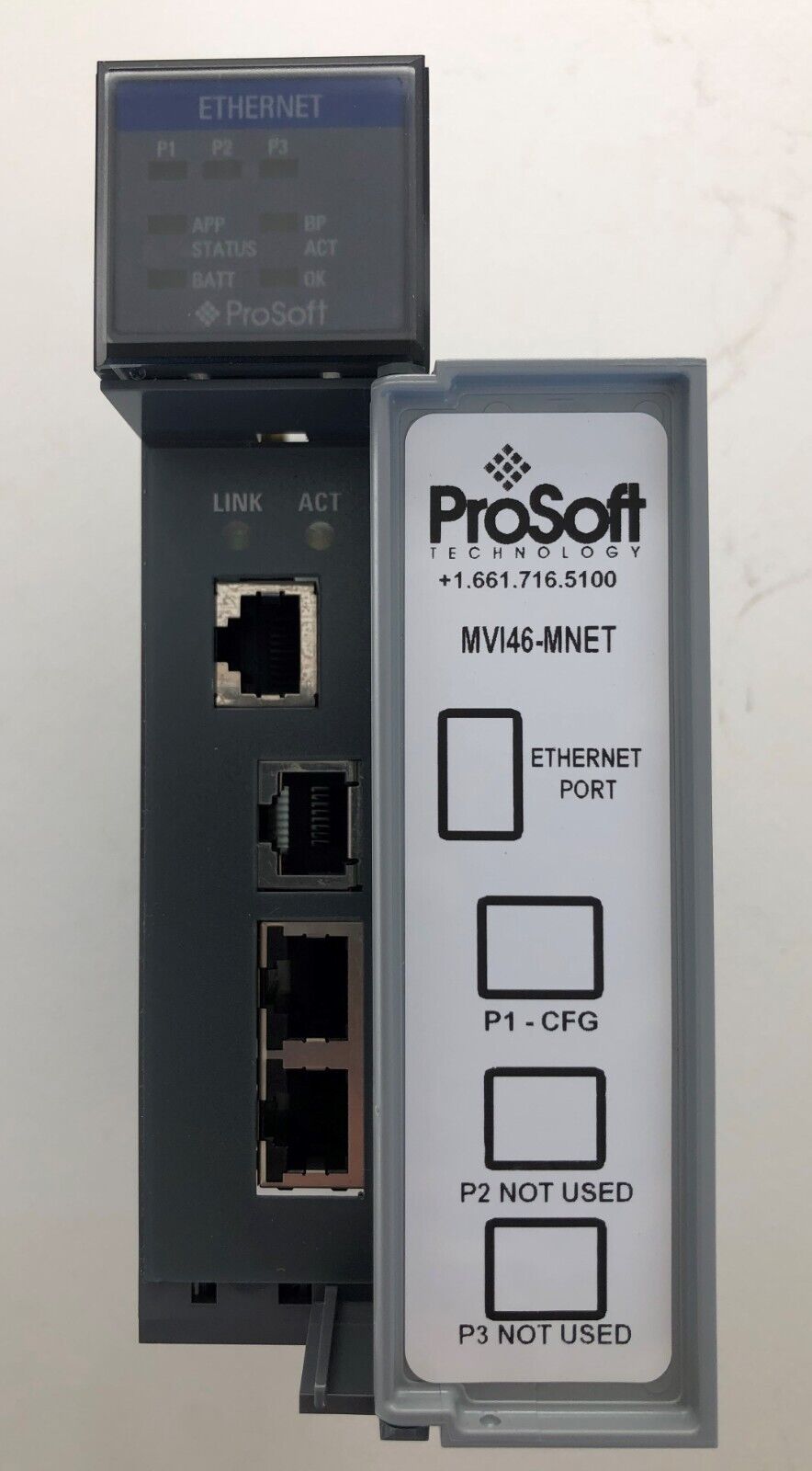 ProSoft MVI46MNET PLC Processor Module - PROSOFT TECHNOLOGY