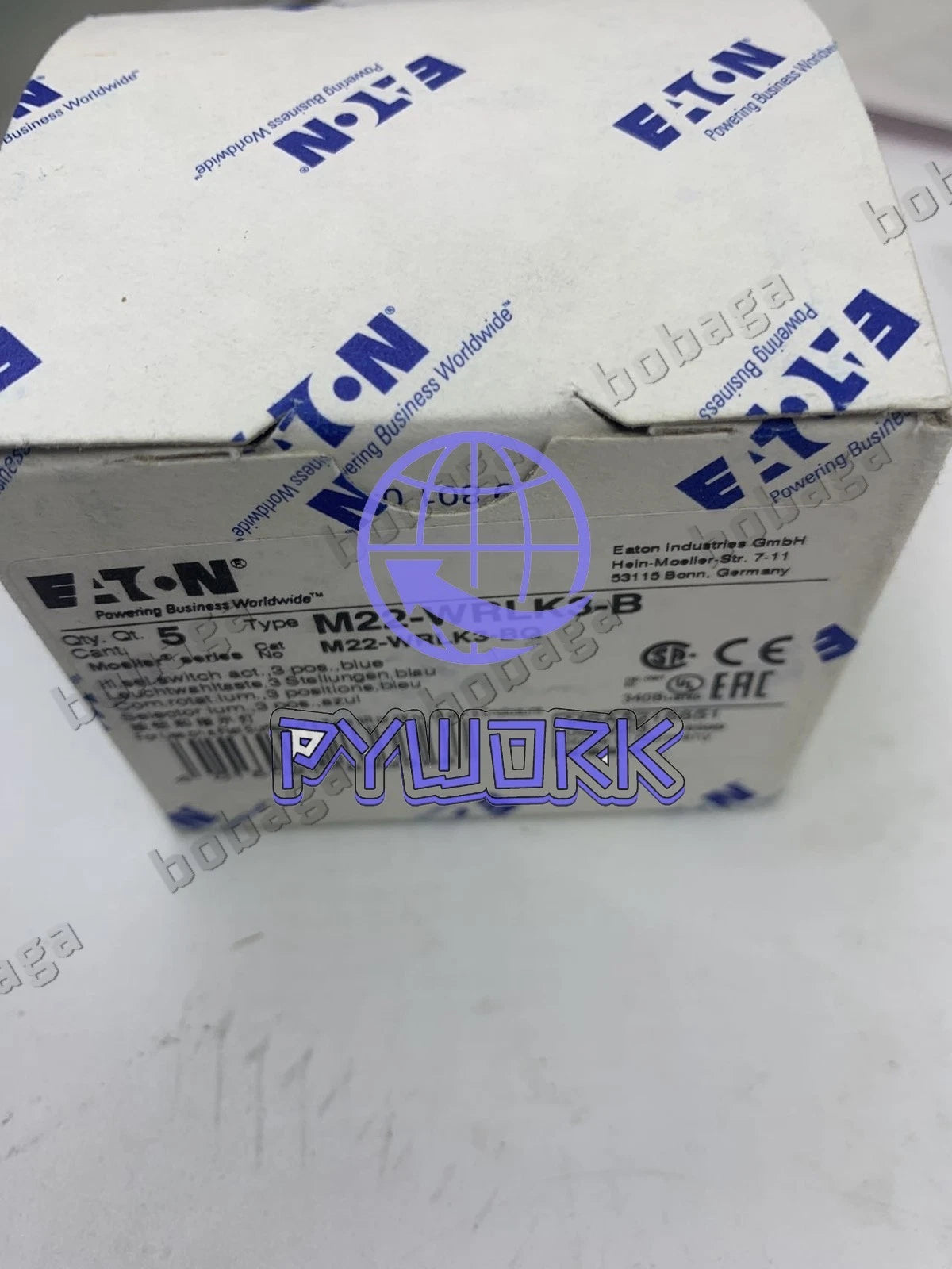 1Pcs EATON MOELLER M22-WRLK3-B free shipping~