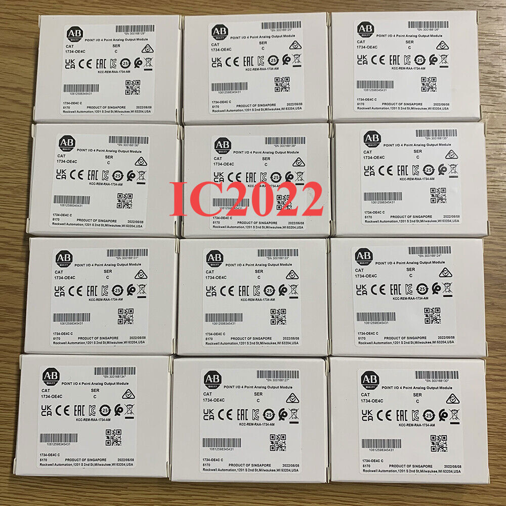 New AB 1734OE4C SerC Point 4-Point Output Module - TECHPRO