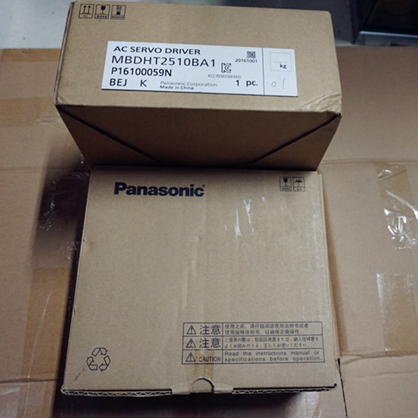 Panasonic MBDHT2510BA1 AC Servo Driver: 1-Year Warranty, Boxed - PANASONIC