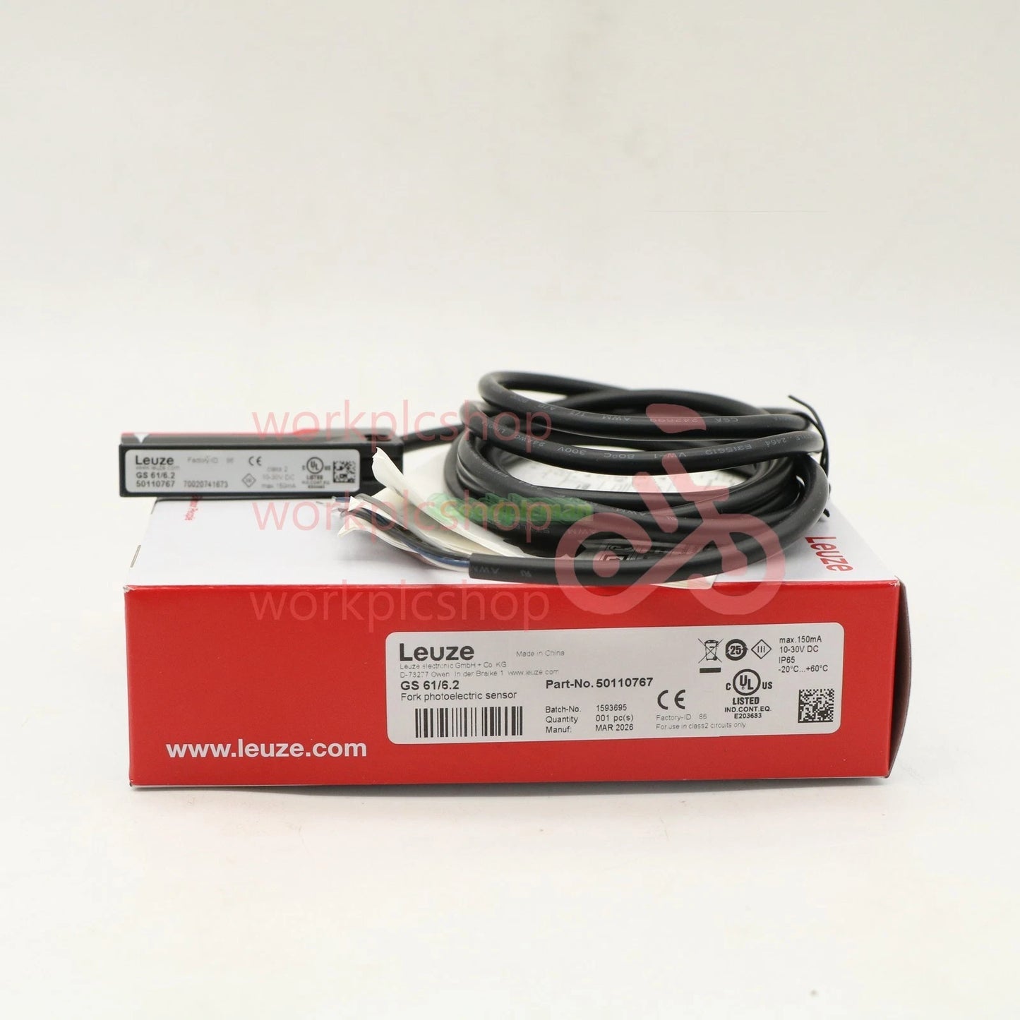 LEUZE GS 61 / 6.2 50110767 Photoelectric Switch 1Pcs/
