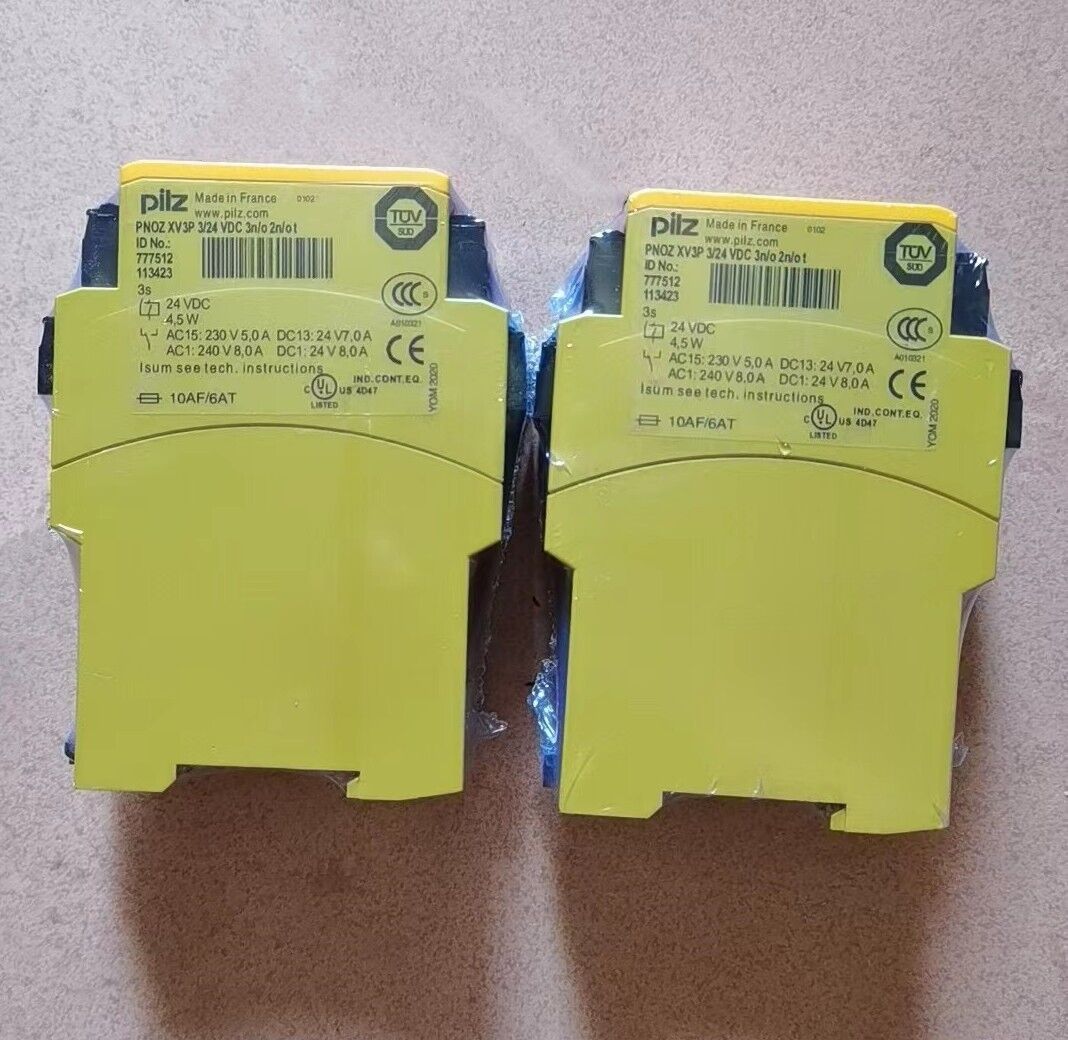 PILZ PNOZ XV3P VDC Safety Relay 777512 - PILZ
