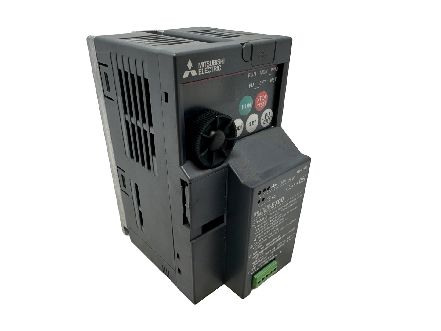 used Mitsubishi FR-E720-0.1K Inverter Drive - MITSUBISHI