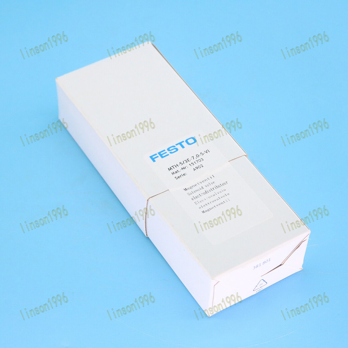 new FESTO MTH-5/3E-7,0-S-VI 151703 24VDC solenoid valve - FESTO