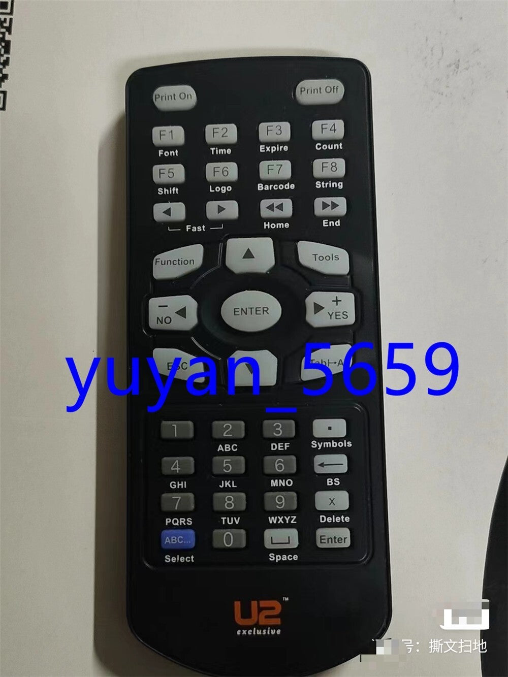 1PCS Exclusive Remote control U2