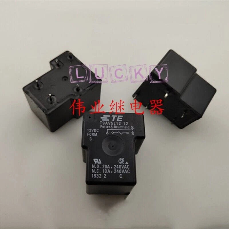 5pcs T9AV5L12-12 12VDC 5 Pins Relay #ke
