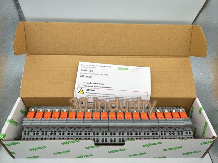 WAGO 788-304 Mini Relay Module - 20 Pack for Efficient Automation - WAGO