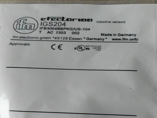 1PC IFM IGS204 Sensor #IF