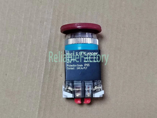 1PCS B30-81A for KACON Emergency Stop Switch 30mm for Doosan CNC Machine Tool