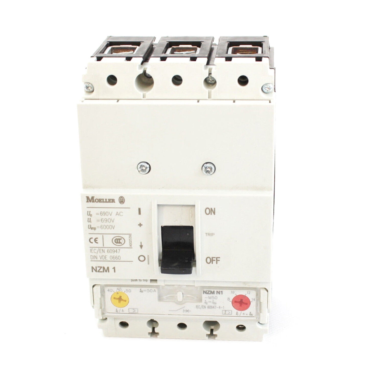 Moeller NZMN1-M50 Circuit Breaker Motor Protection - MOELLER