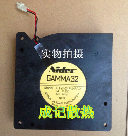 1pcs NIDEC GAMMA32 D12F-24PLH3C2 24V 0.60A 12032 12CM inverter fan