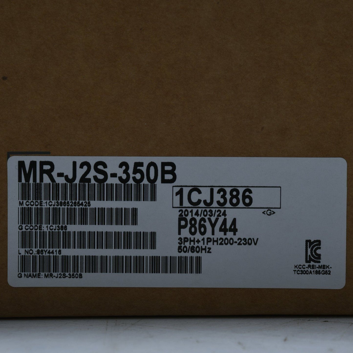 new Mitsubishi MR-J2S-350B AC Servo Amplifier MRJ2S350B IN BOX - MITSUBISHI