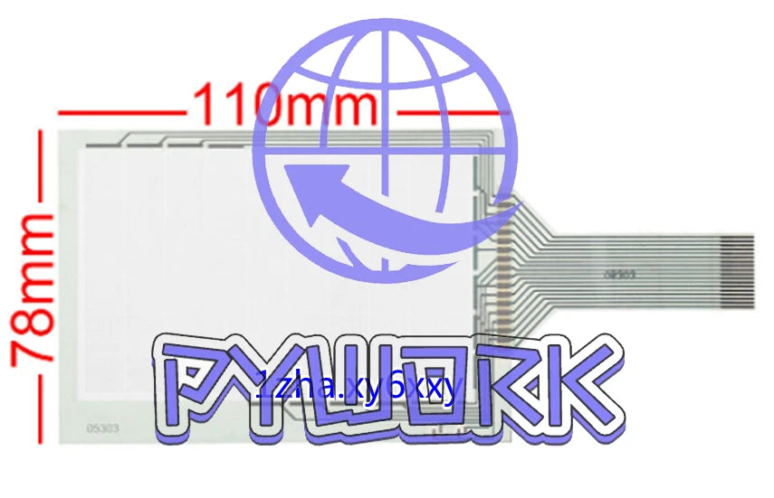 For Pro-face ST400-AG41-24V ST402-AG41 3180053-04 Protective Film + Touch Screen