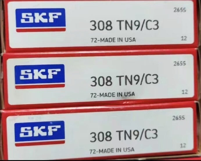 1PC SKF 308 TN9/C3 single row deep groove ball bearing