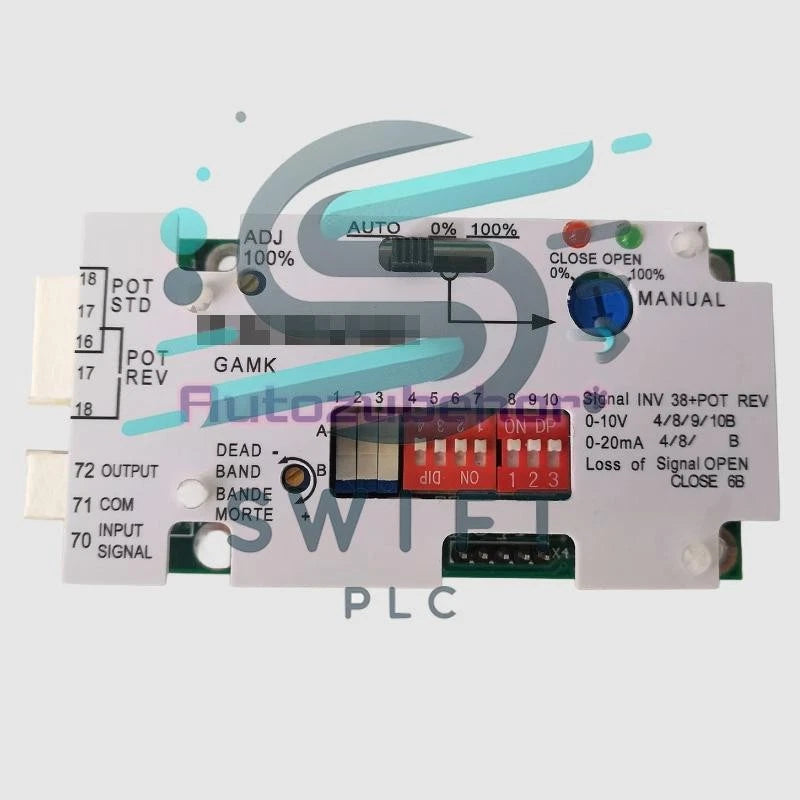 GAMK electric actuator positioning plate