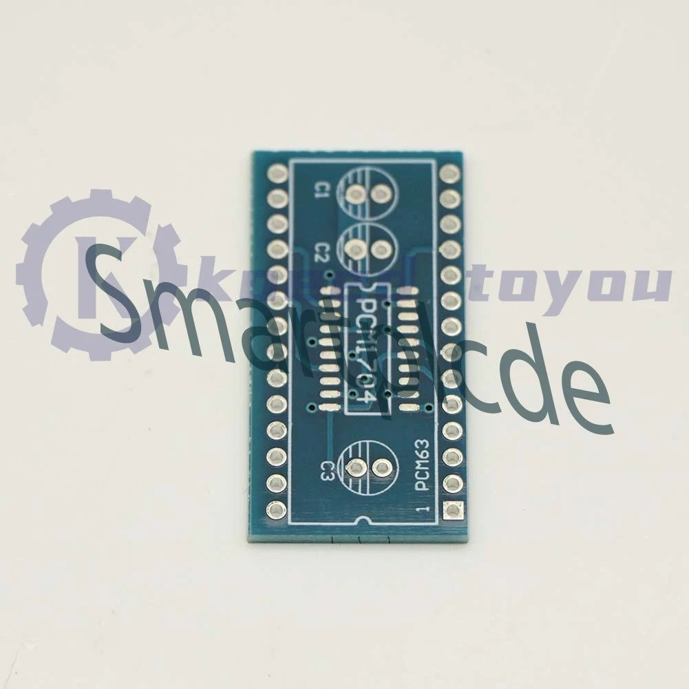 2Pcs PCM1704 to PCM63 PCB DAC decoder chip module PCB conversion board~