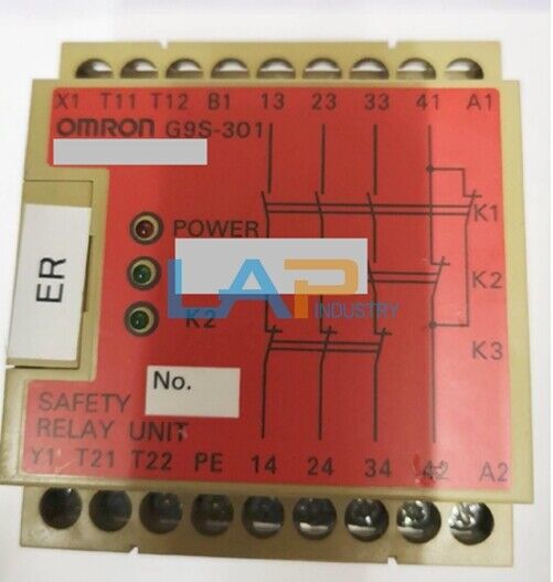 OMRON Safety Relay G9S-301 DC24V - 1PCS New - OMRON