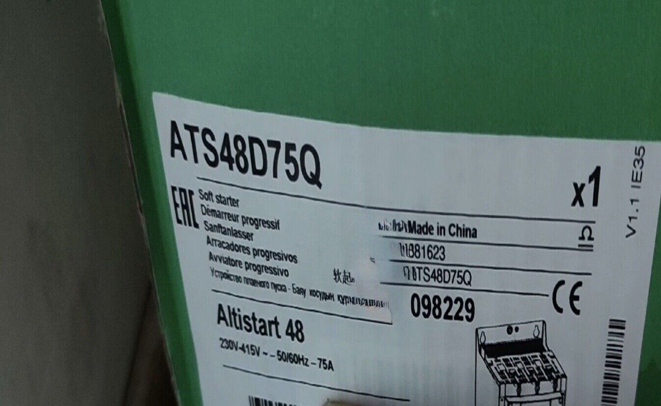 Sealed Schneider ATS48D75Q PLC Module – In Box - SCHNEIDER