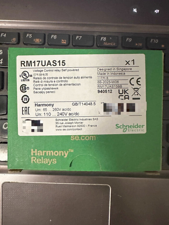 1PC Schneider RM17UAS15 Control Relay Free Ship