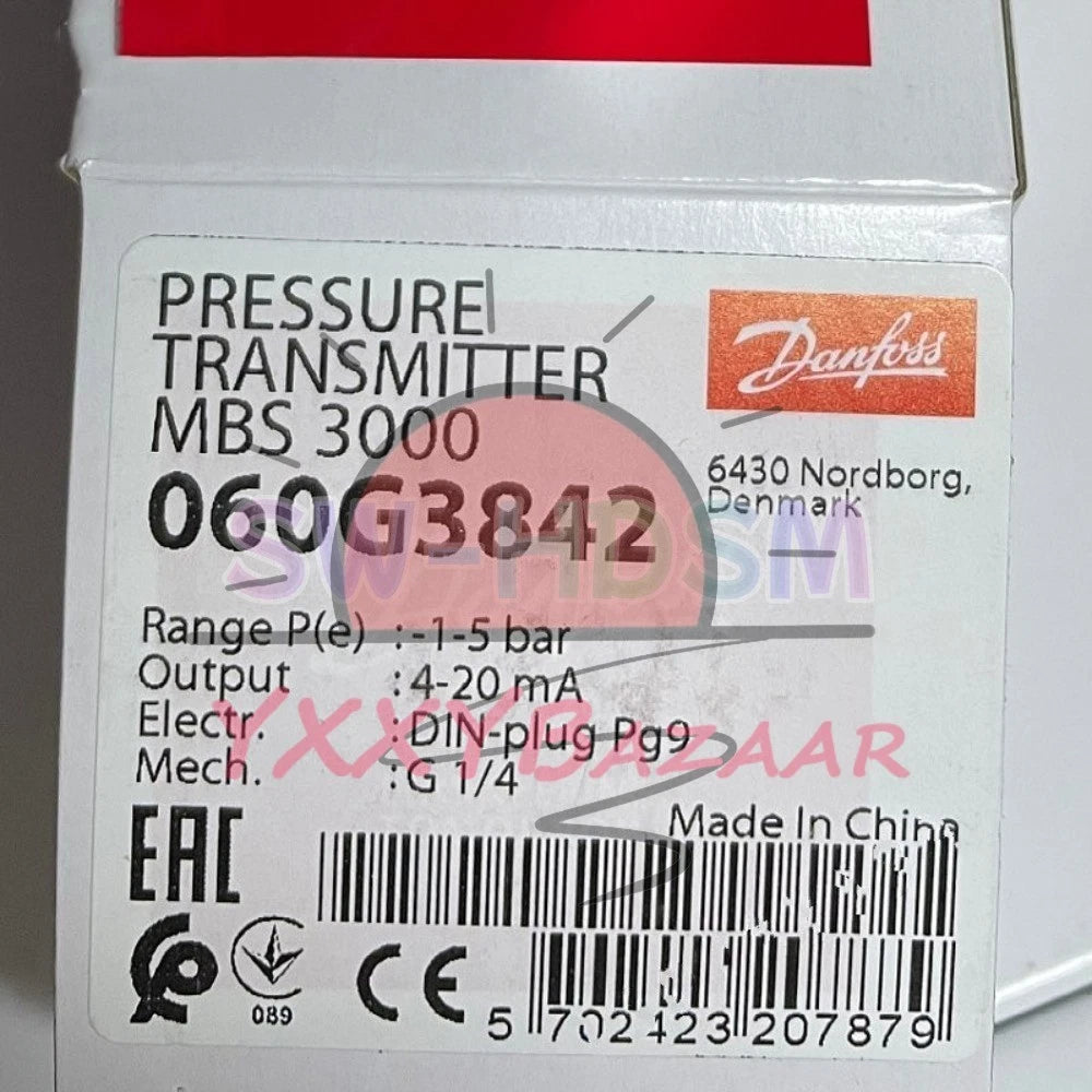 1Pcs for Danfoss MBS3000 060G3842 Pressure Transmitter Sensor
