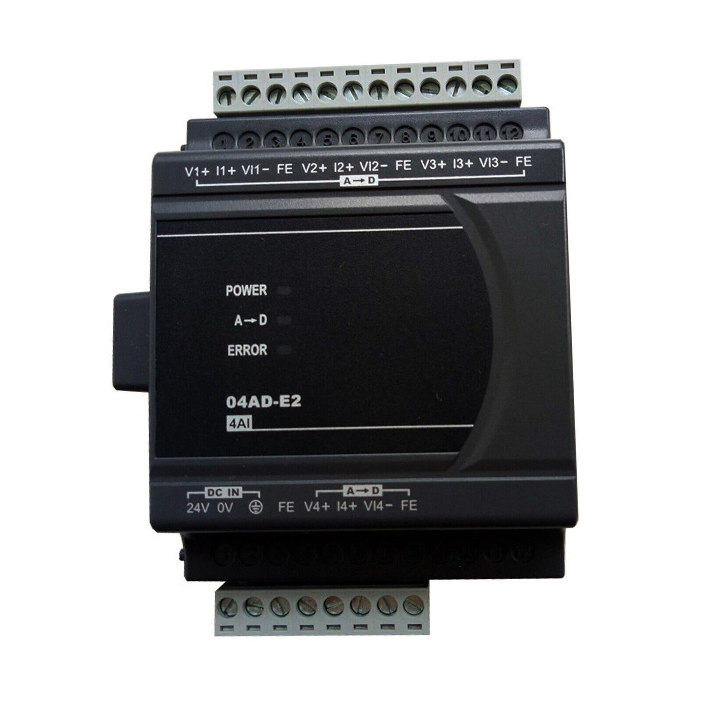 New Delta DVP04AD-E2 PLC Module | Industrial Automation Solutions | Delta DVP04AD-E2 | High-Performance PLC | Modular Design | 4 Inputs | 2 Outputs | Safety-Integrated | Easy-to-Program | Delta Automation Products - DELTA