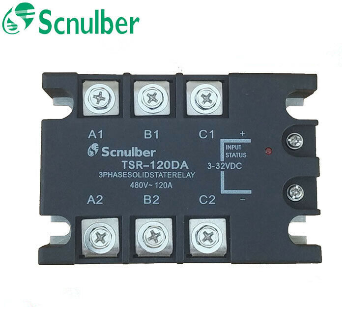 new Scnulber three-phase solid state relay TSR-120DA 480VAC 120A DC control AC - SCNULBER